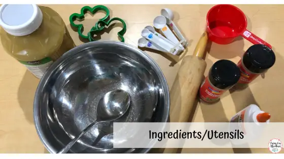 ingredients utensils