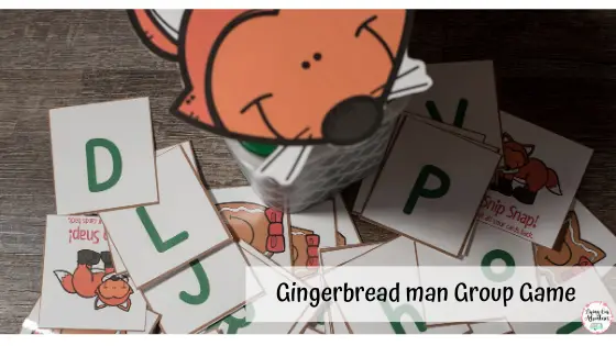 Gingerbread Man group game