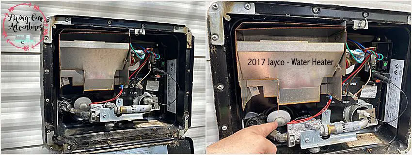 2017 Jayco Water Heater