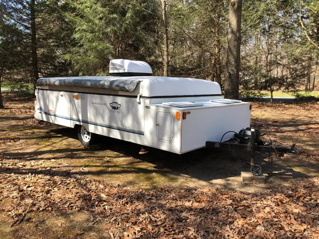 Pop Up Camper Storage Box Rebuild Living Our Adventures