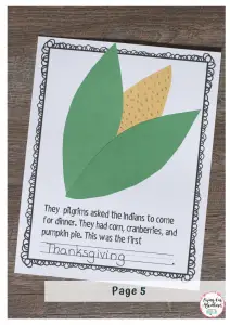 Thanksgiving Book Page 5
