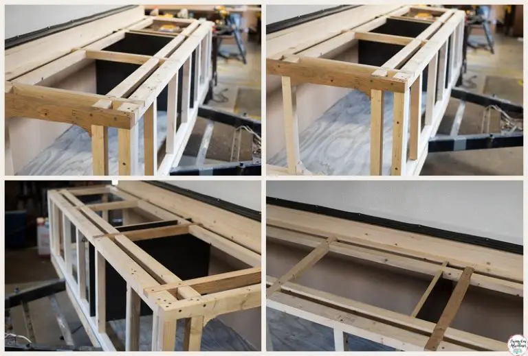 Pop Up Camper Storage Box Rebuild Living Our Adventures