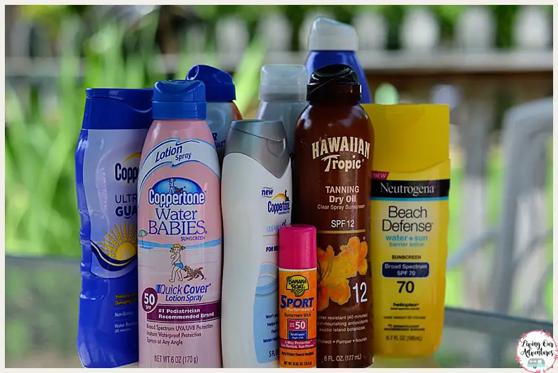 Must-Haves for Summer Camping, Sunscreen!