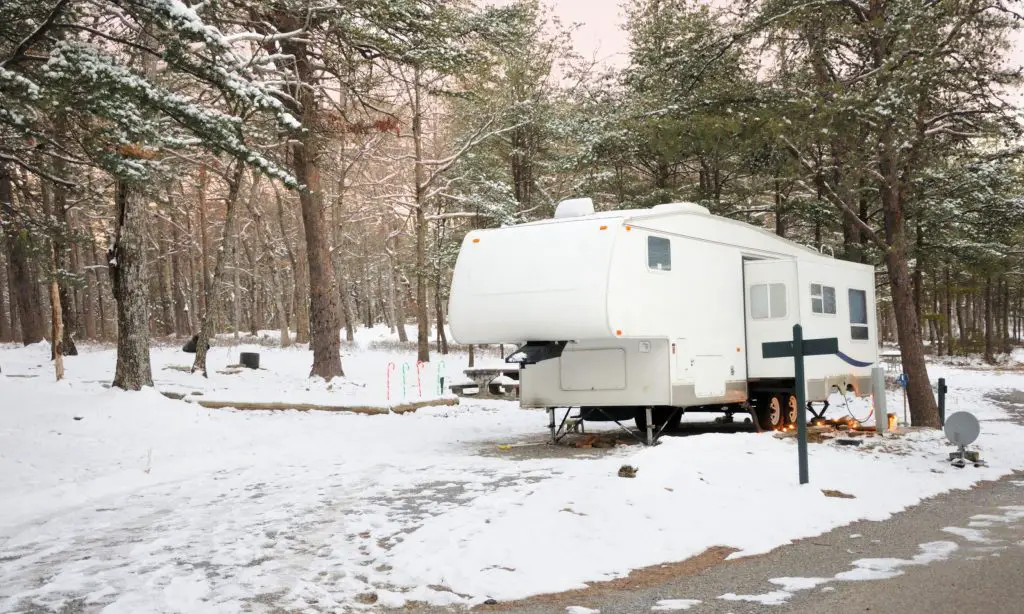 Keeping your RV warm in winter