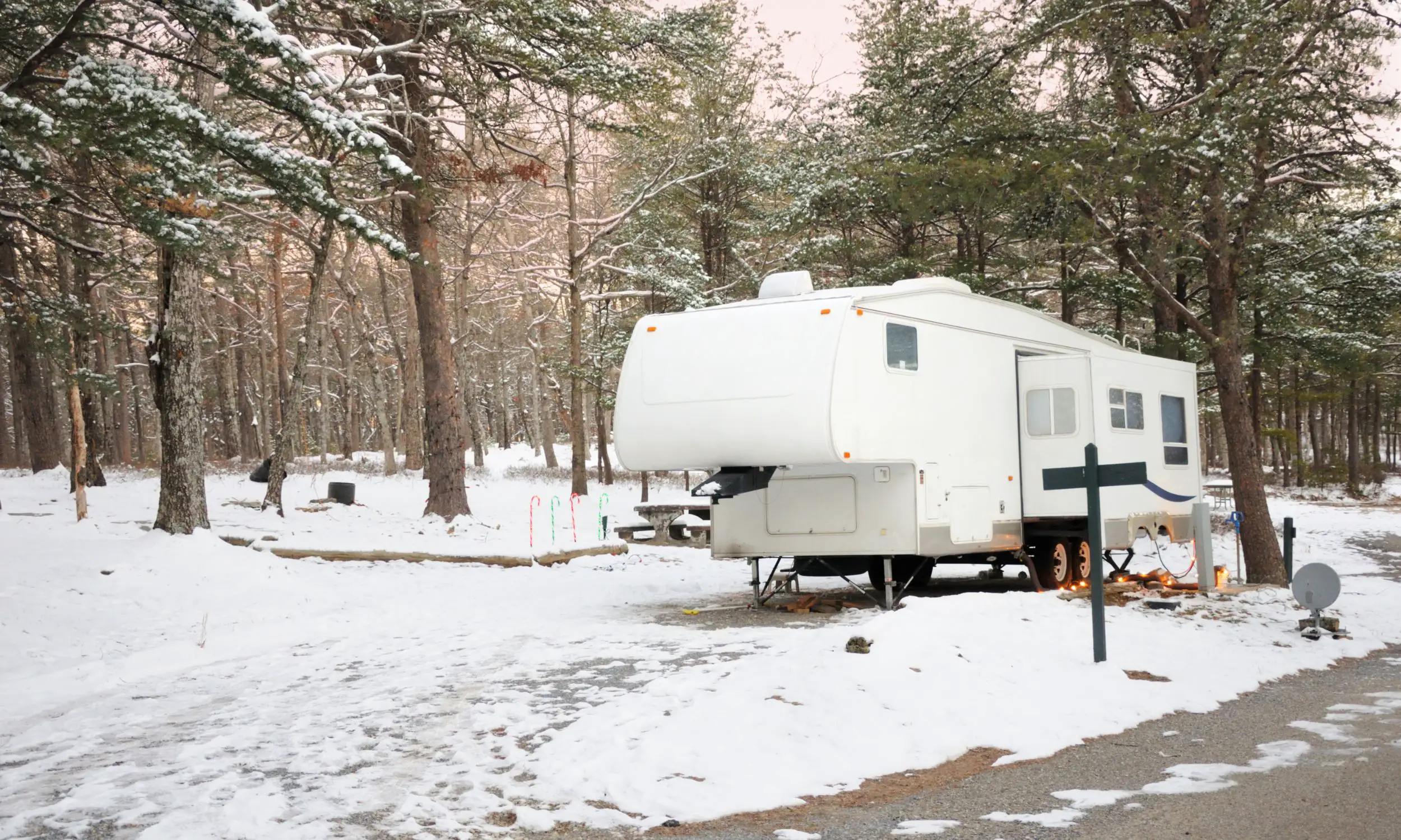 Keeping your RV warm in winter